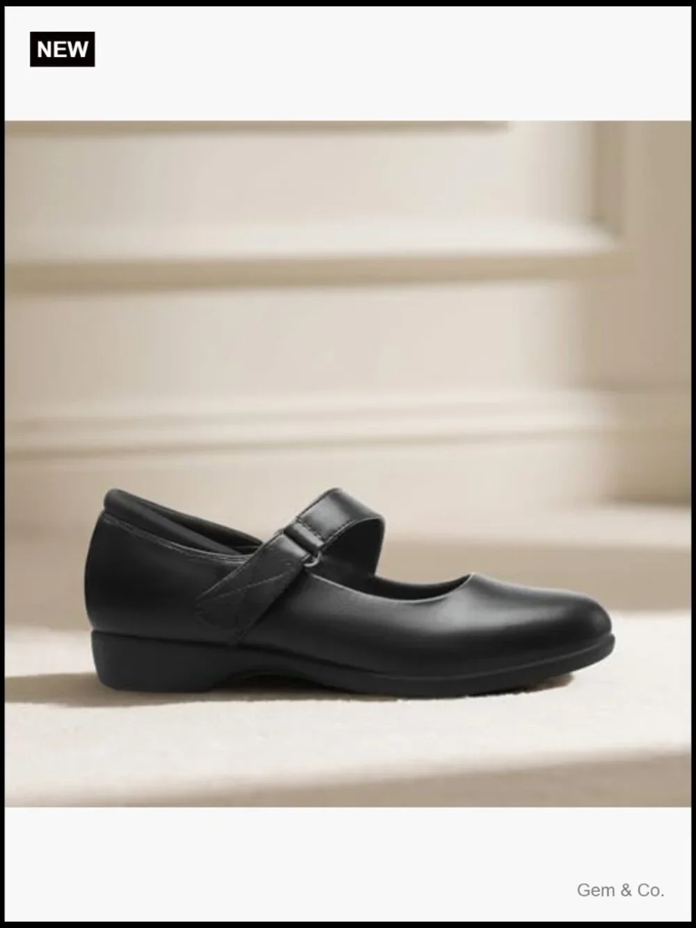 Women's Ballet Mary Jane Flats, Comfortable Dress Shoes with Ankle Strap